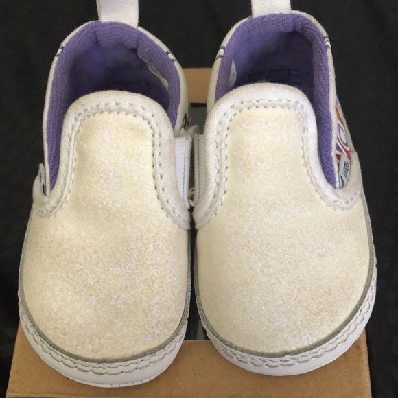 Vans Other - GUC Vans Slip-On Infant Crib Shoes